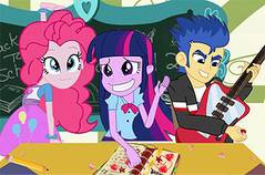 Безделье Девушек - Equestria Naughty School Day